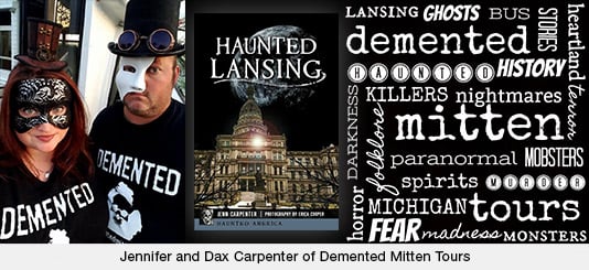 Jennifer and Dax Carpenter of Demented Mitten Tours
