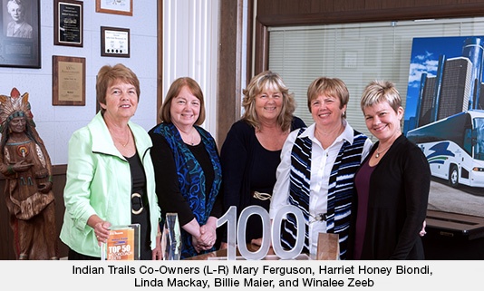 Co-Owners Mary Ferguson, Hariet Hiney Biondi, Linda Mackay, Billie Maier, and Winalee Zeeb