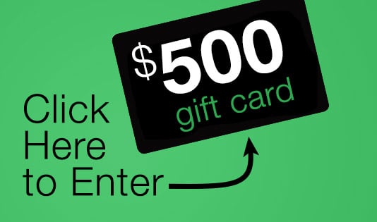 $500 gift car - click here to enter